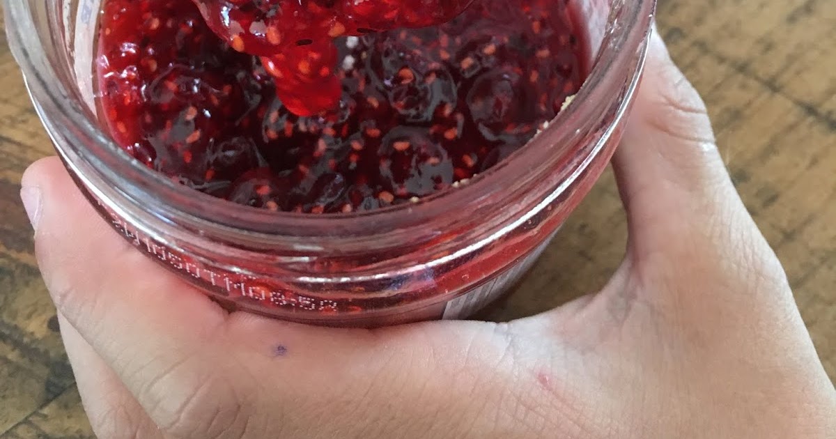 Maman Mélanie cuisine Confiture framboises et groseilles