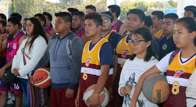 Inician Juegos Deportivos del Colegio de Bachilleres del Estado de Puebla
