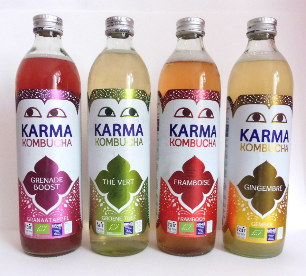 Test de la boisson à base de thé fermenté Karma Kombucha - Lili