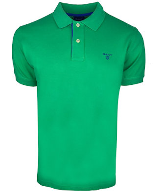 GANT Yeşil Polo Yaka T-Shirt (GANT Erkek Kontrast Polo Yaka 252105 U003203)