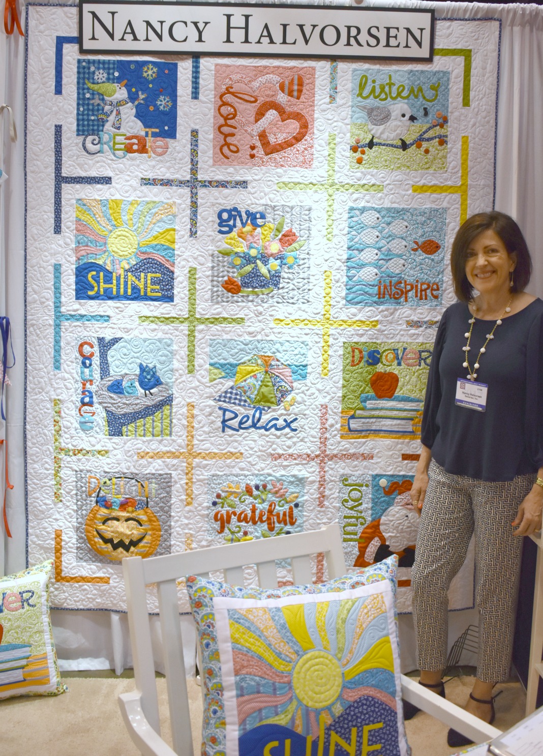Sew in Love {with Fabric} Spring Quilt Market Booth Tour Day 1