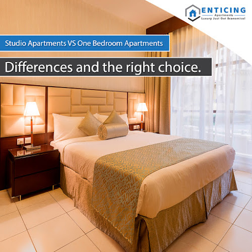 Studio Apartments Vs One Bedroom Apartments Differences and the right