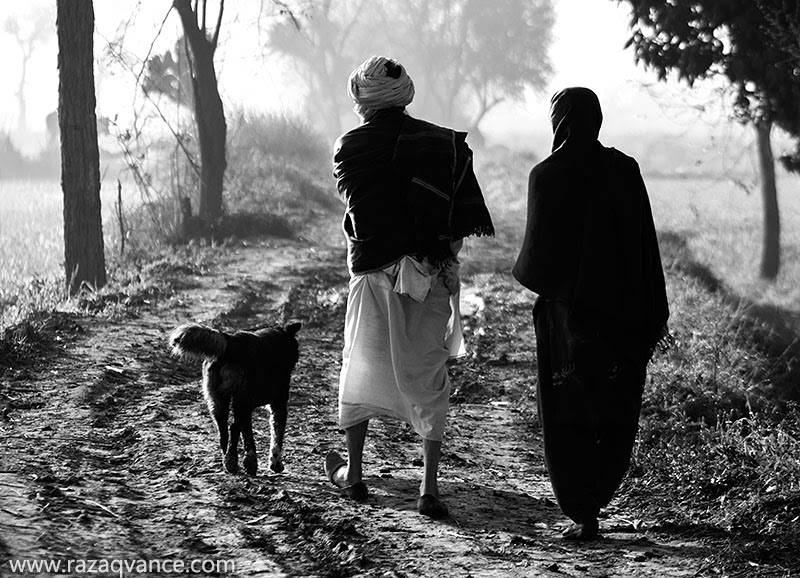 Black And White Photography Of Village Life In Asia Documentary