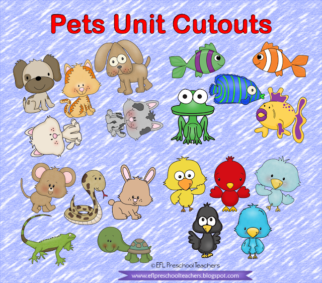 Speaking pets unit cutouts