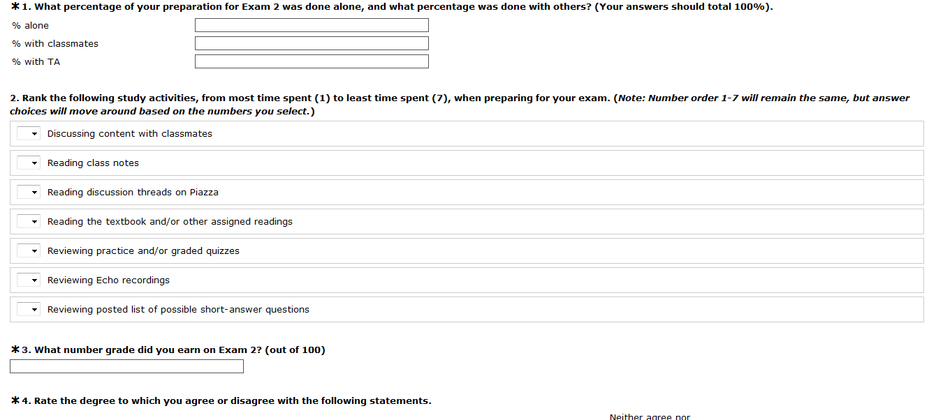 Adventures in Blended Learning Exam Wrappers