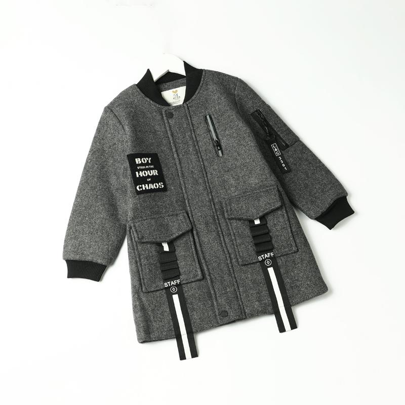 Áo Khoác Dạ Bé Trai và Bé Gái 157251 3 4 5