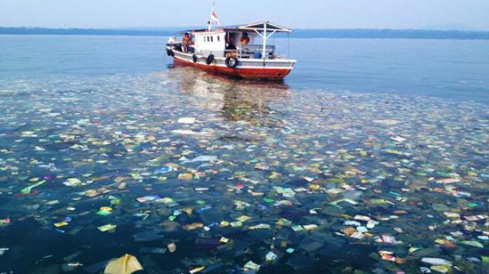 Lautan Indonesia Penyumbang Sampah Terbesar Kedua Dunia Satu Gambar