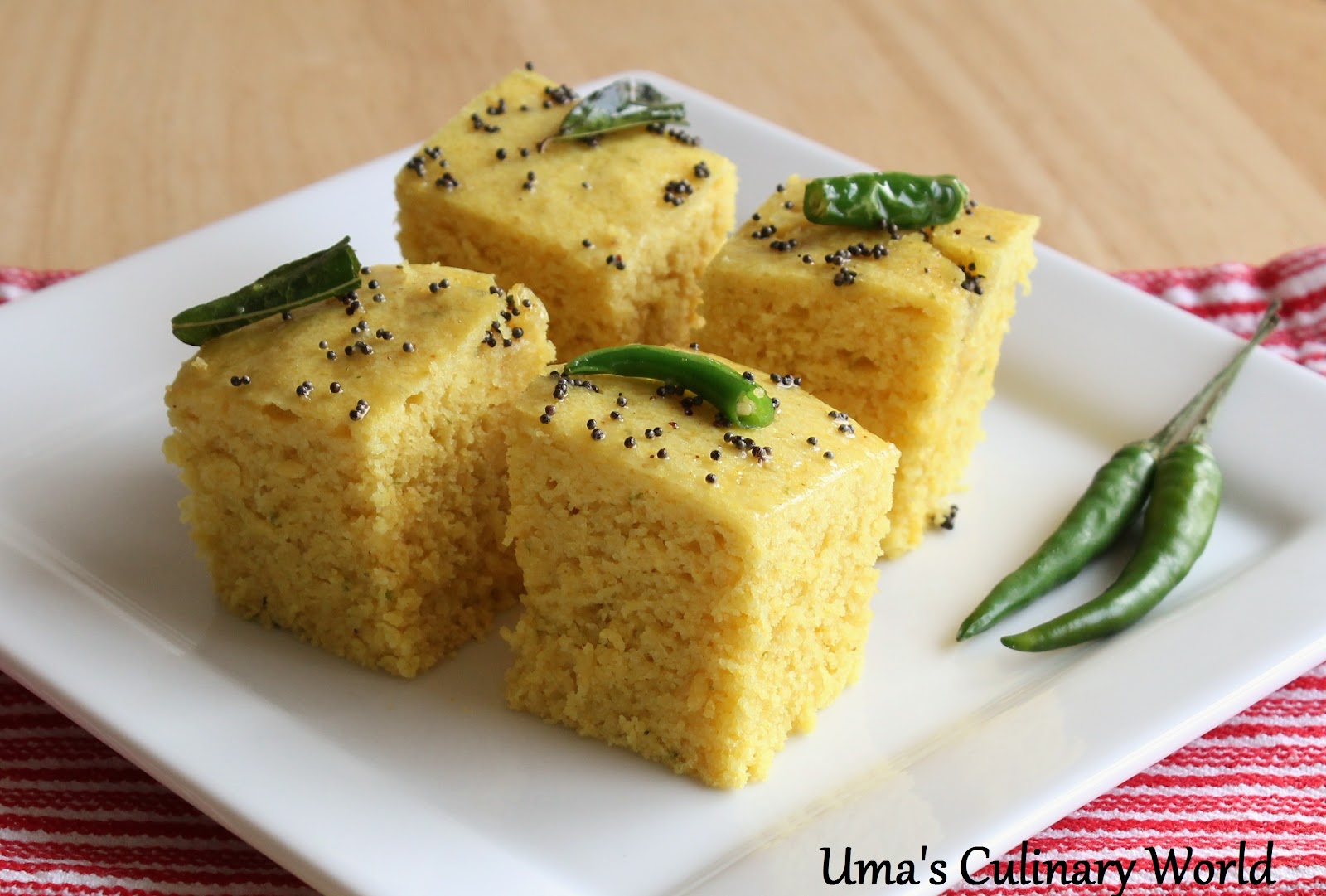 Instant Besan Khaman Dhokla