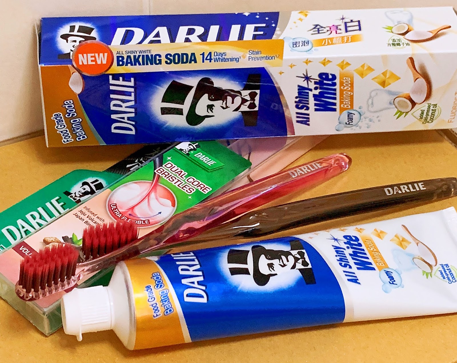 [Darlie's products review] All Shiny White Baking Soda Toothpaste