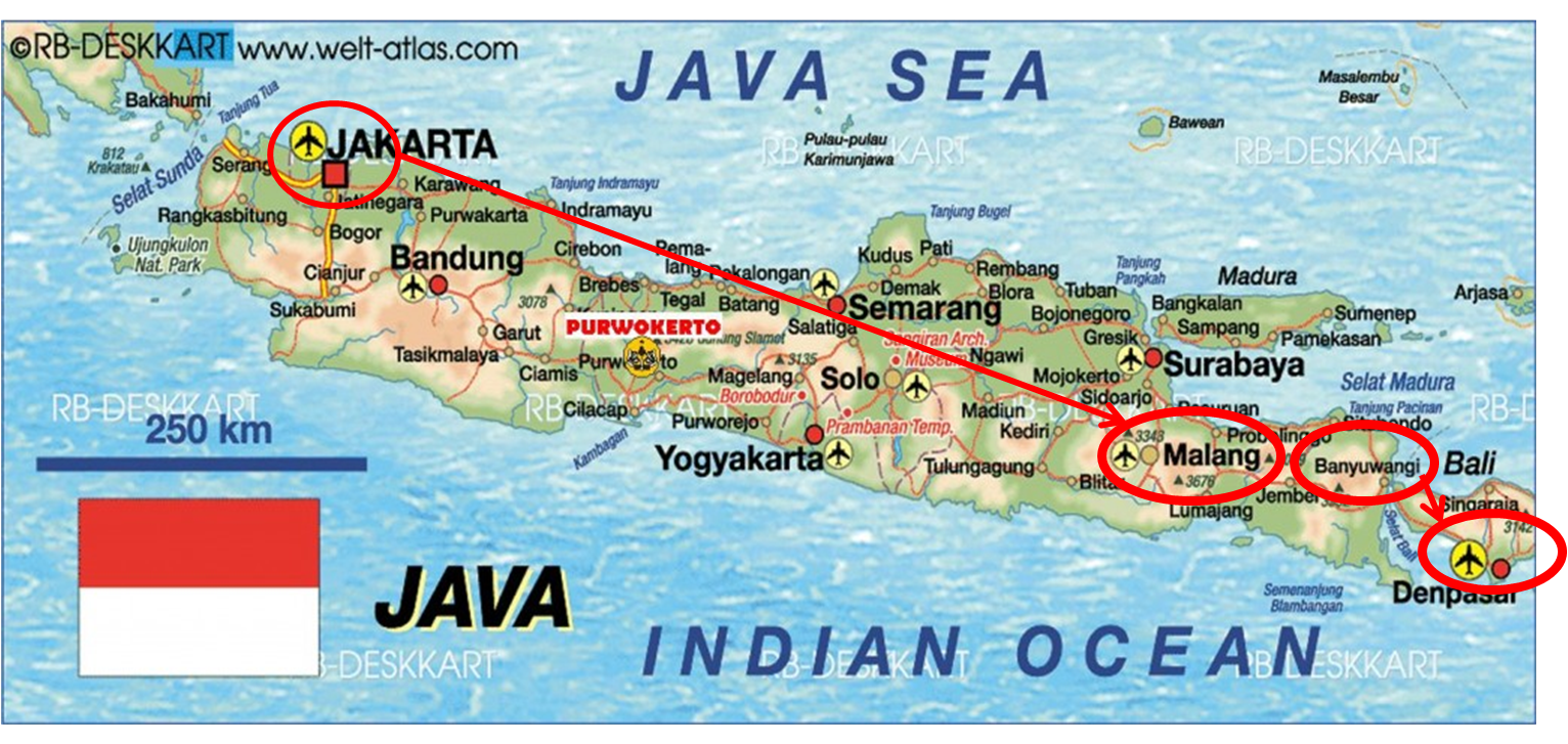 Populer 34+ Malang Indonesia Map