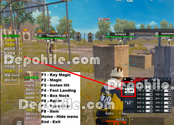 Pubg Mobile 0.17.0 GJF Magic Bullet, ESP Hilesi Nisan 2020