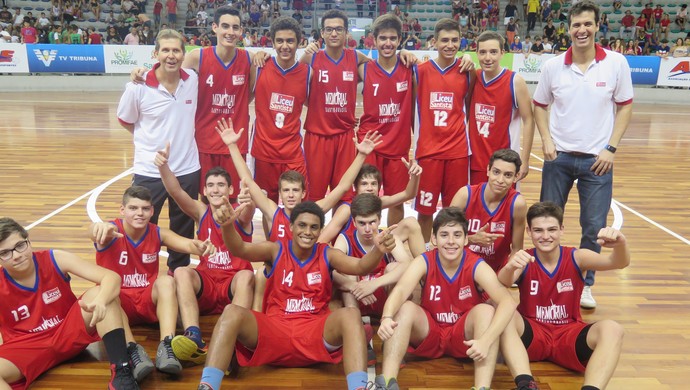 Jean Piaget se classifica e pega o Liceu Santista na próxima fase da 7ª  Copa TV Tribuna de Basquete, copa tv tribuna de basquetebol escolar