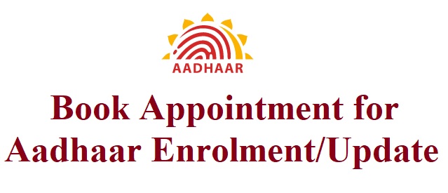 How to do Aadhaar online appointment booking?