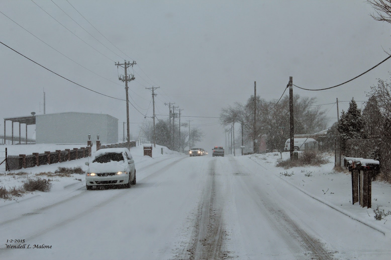 Heavy Snow Falls In Eastern & Southeastern NM.