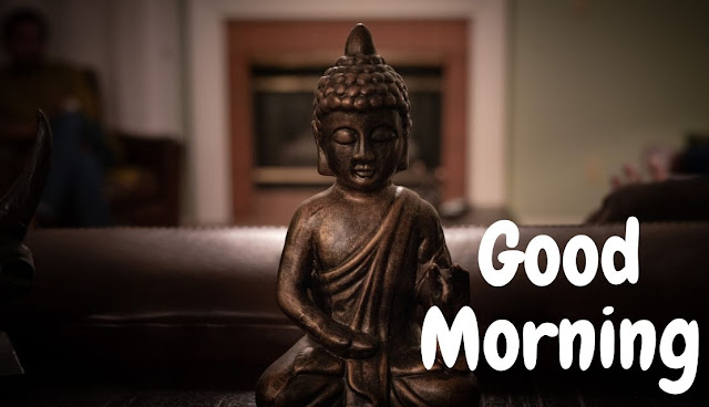 good morning buddha image