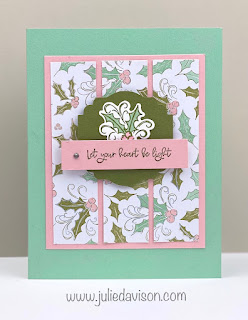 Stampin' Up! Whimsical Trees Christmas Card + Free Online Class Video ~ www.juliedavison.com #stampinup