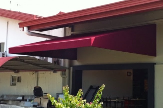 kanopi bahan kain / Canopy atap terpal Jasa canopy kain