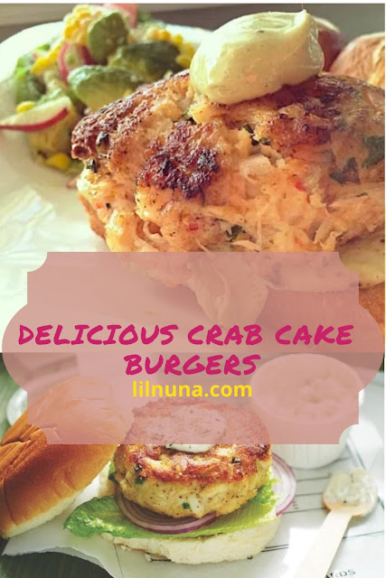 Delicious Crab Cake Burgers