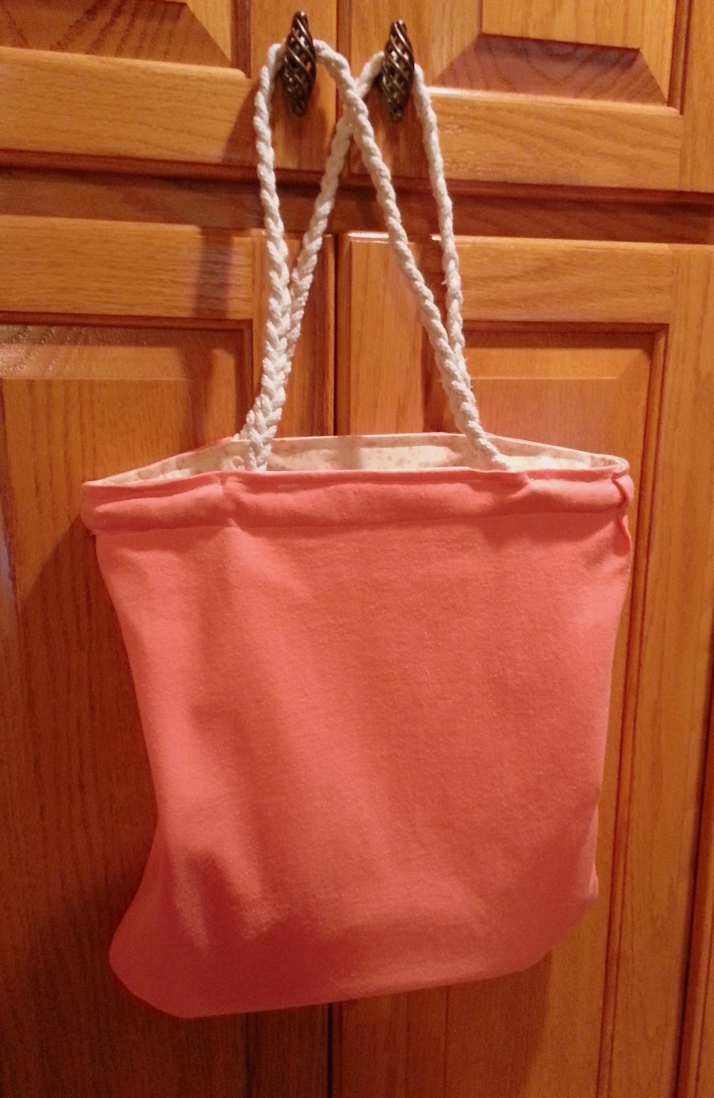 Procraftination!: Reversible Cotton Tote Bag with Rope Handles