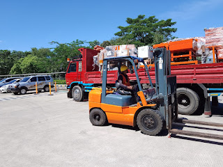 Sewa Forklift 3 Ton di GI PLN Sentul - Bogor