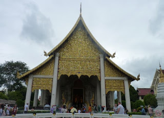 Chiang Mai, Wat Chedi Luang o Templo de la Gran Estupa.