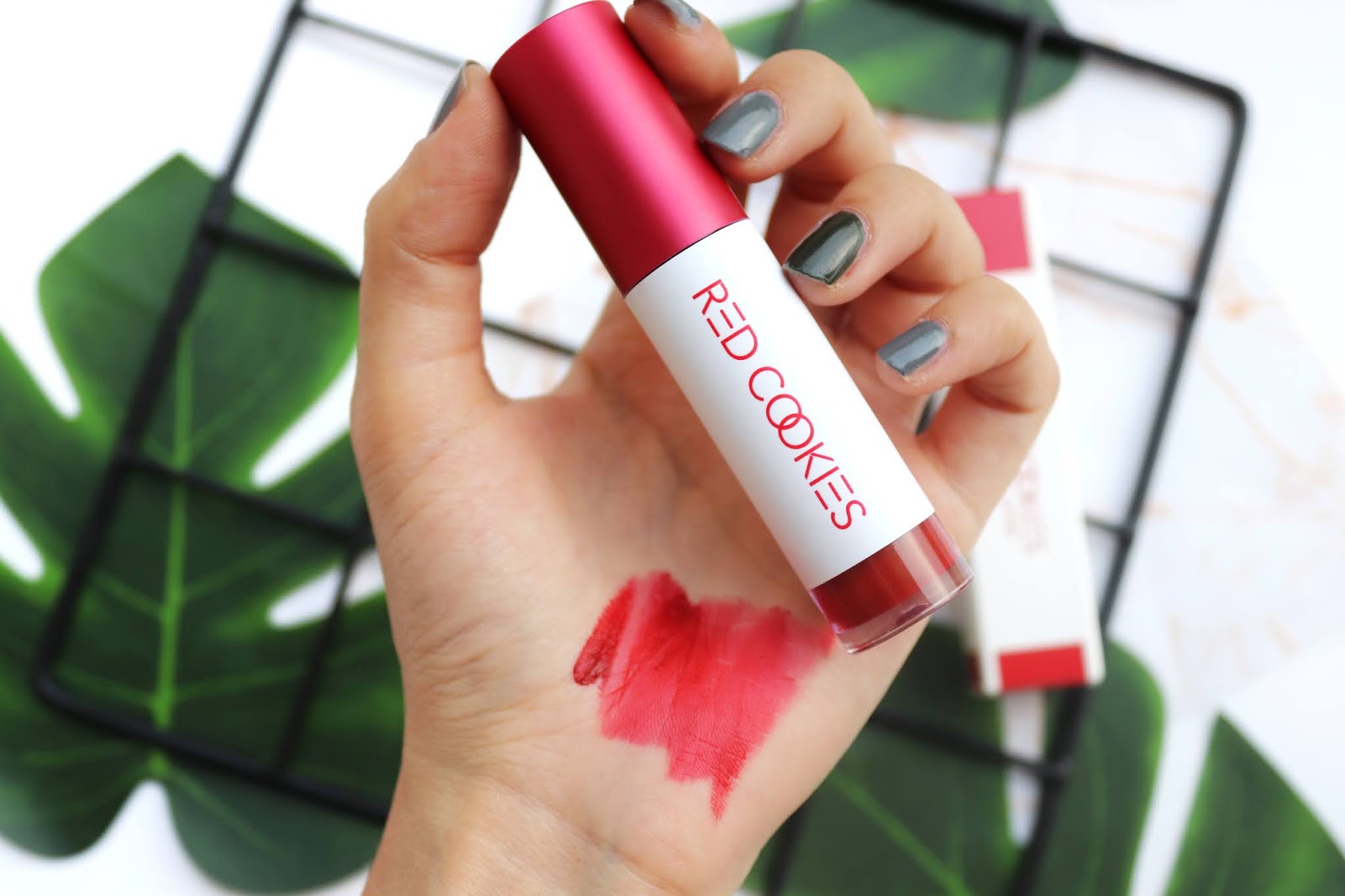 [Review] RED COOKIES Brownie Velvet Lip Tint Cherry Bangul Beauty