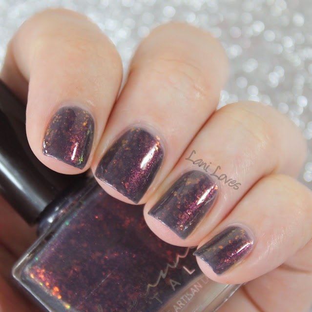 Femme Fatale Cosmetics Lantern Waste nail polish swatches & review