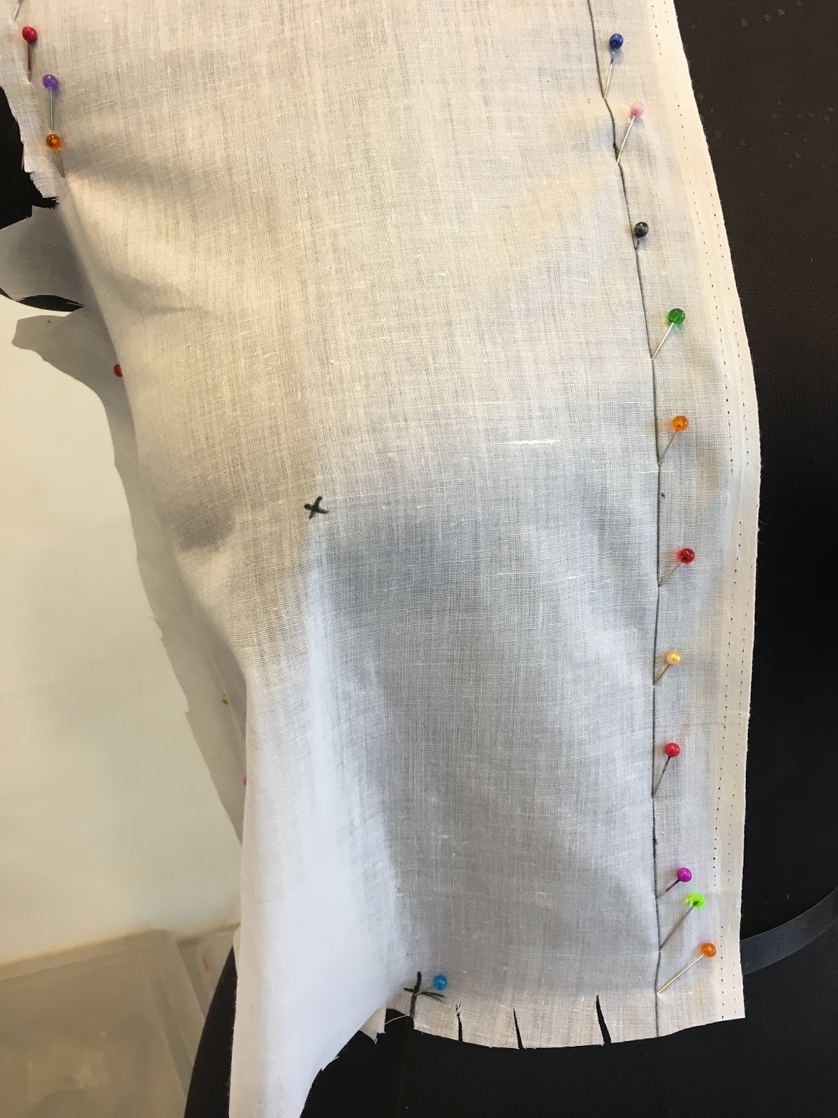 Apoorva Kumar Designs How To Drape A Basic Bodice On A Dress Form