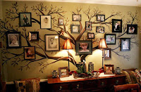 Decora tu pared con fotos en árboles