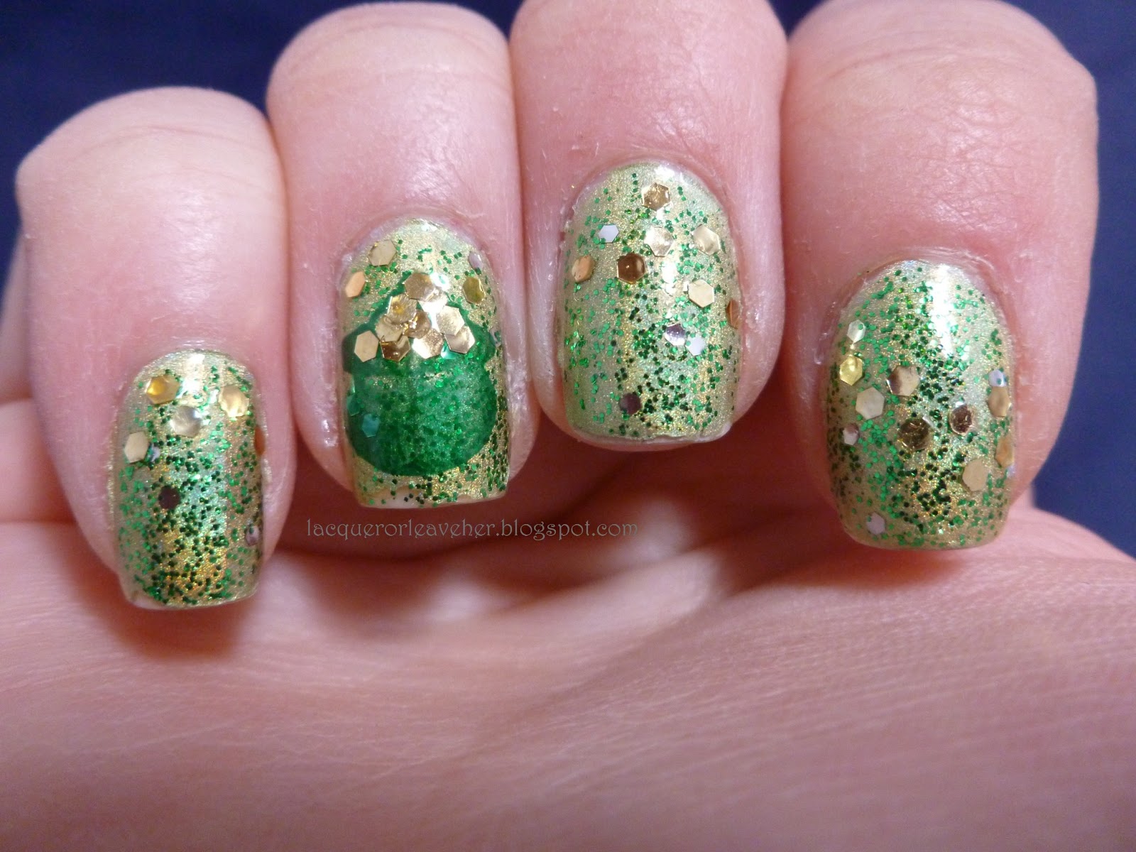 Lacquer or Leave Her! Before & After Pot O' Gold