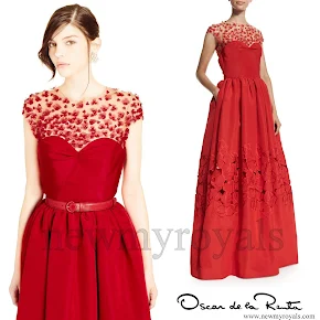 Princess Sofia style OSCAR DE LA RENTA Gown 