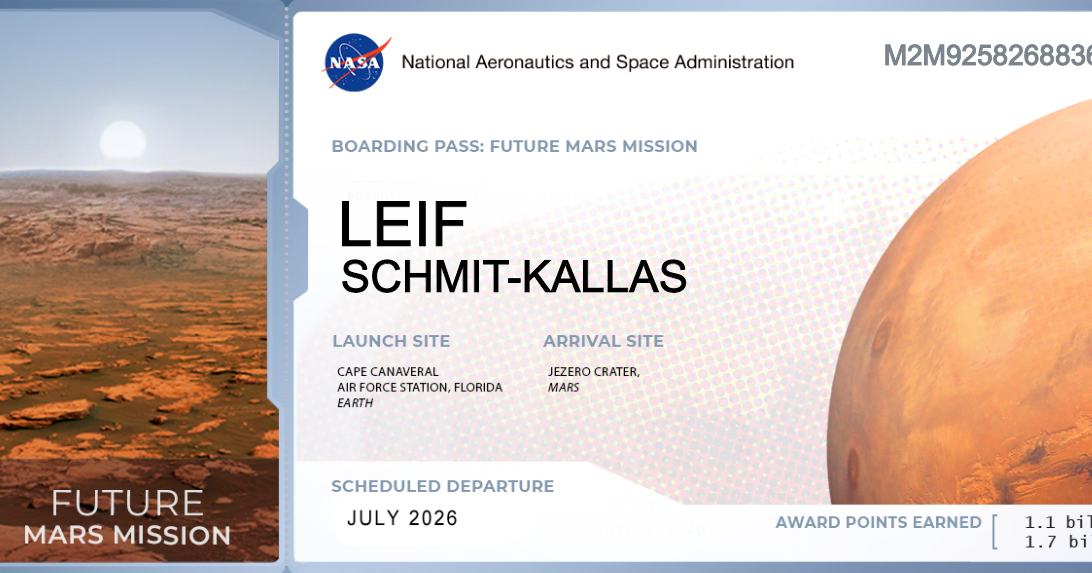 Blog Mars Boarding Pass Next departure expected 2026