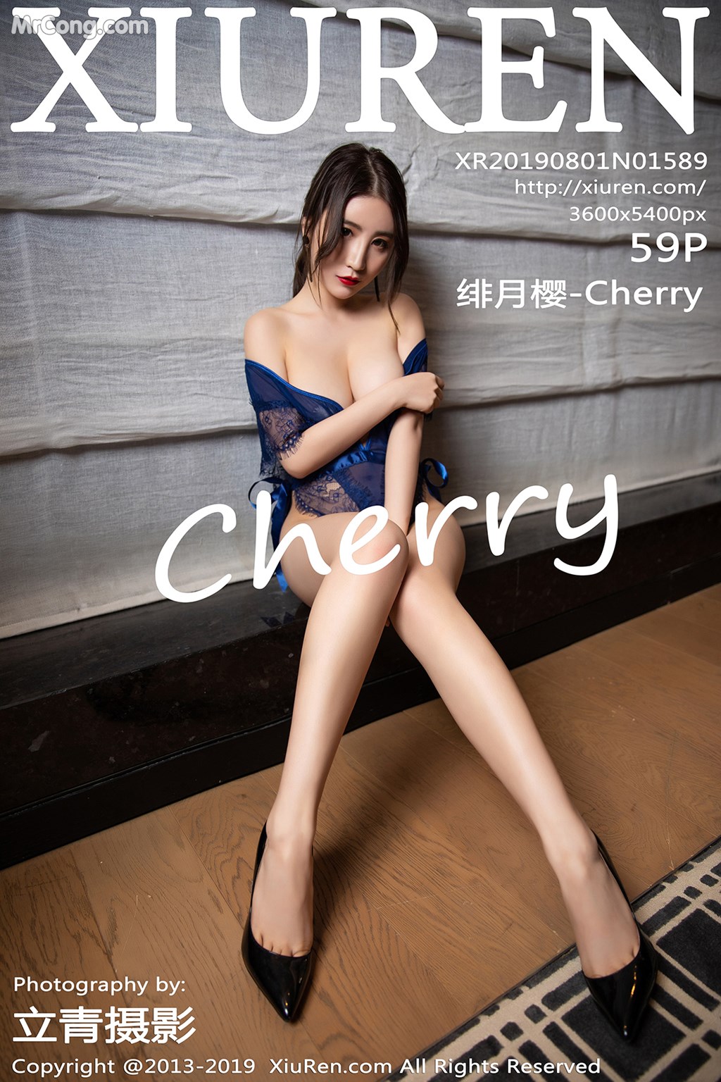 XIUREN No. 1589: 绯 月樱 -Cherry (60 photos)