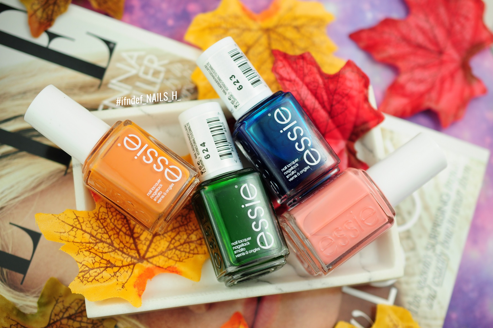 SWATCHES: Essie // Fall For NYC, But First Candy, Ooh La Lolly & Glowing Strong