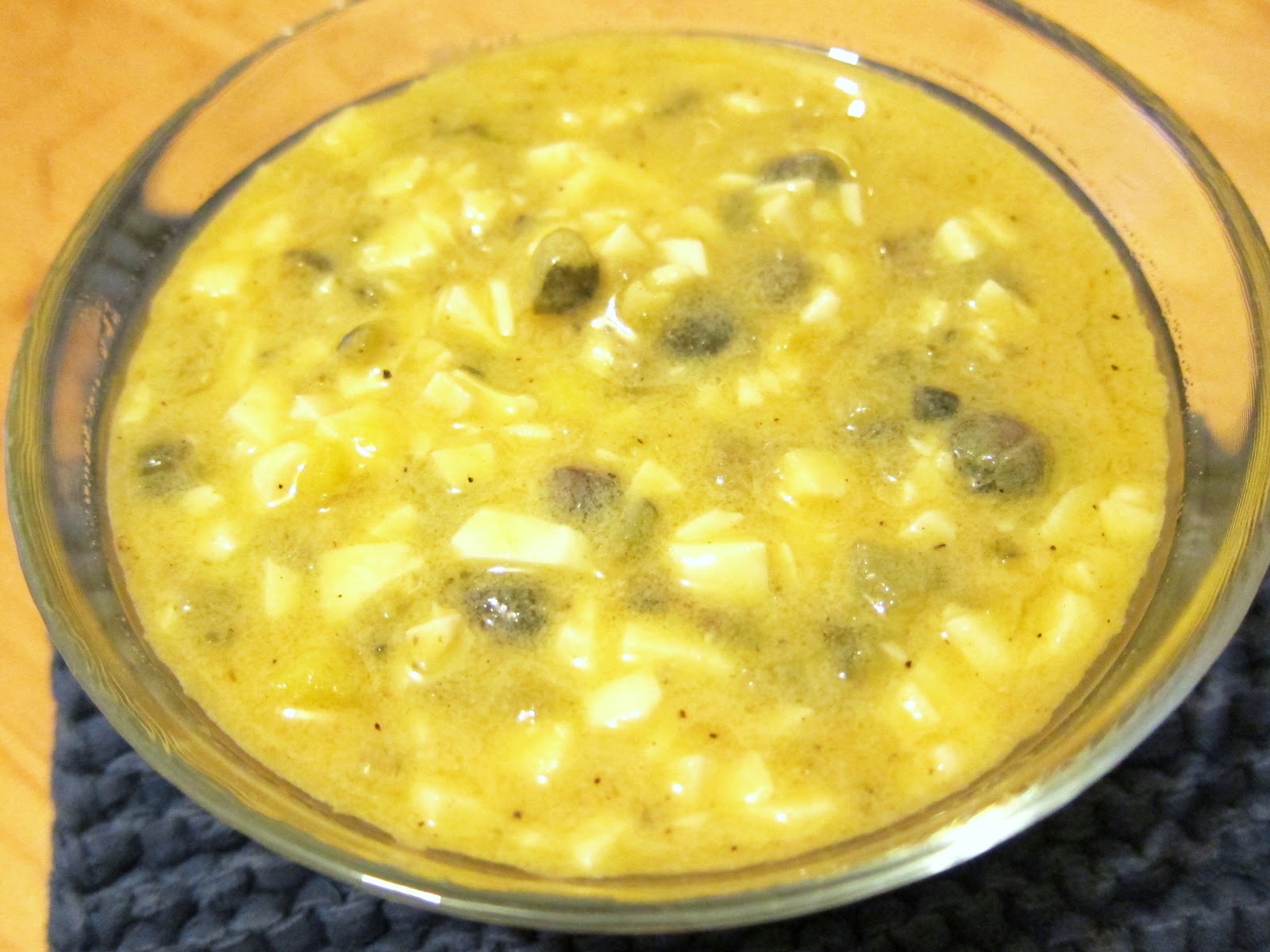 FROM BEHIND THE OPEN TABLE Sauce Gribiche