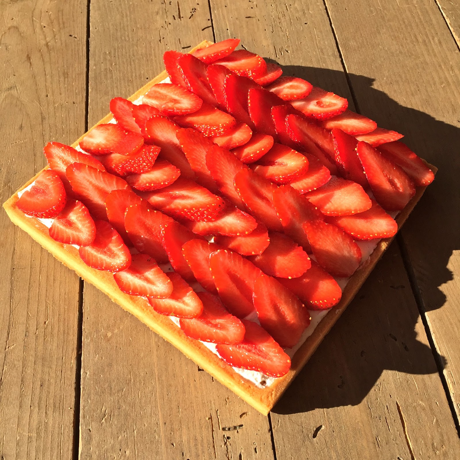 J En Reste Baba Tarte Fraises Et Chantilly Vanille