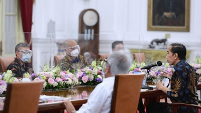 Presiden Jokowi Diskusikan Pembangunan Ibu Kota Baru dengan Perwakilan Asosiasi Profesi