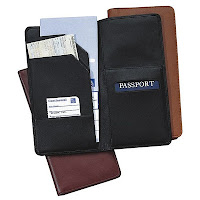 Personalized genuine Nappa cowhide leather passport holder