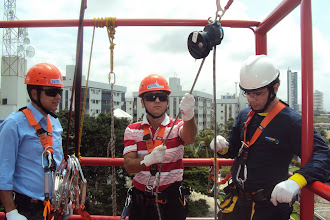 COM A EQUIPE NA TORRE - NATAL/RN