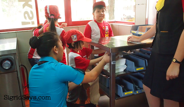 McDonald's Kiddie Crew Workshop and Jollibee Mini Managers Camp