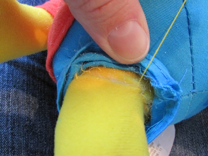 Create Kids Couture How to Repair a Stuffed Animal with Needle and Thread
