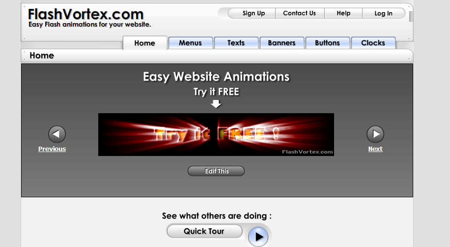 Flash Animations For Website