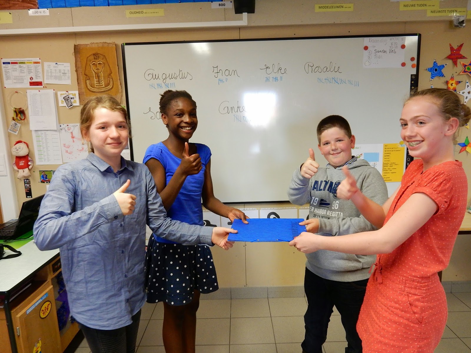 Dagboek 6de Klas April 2015