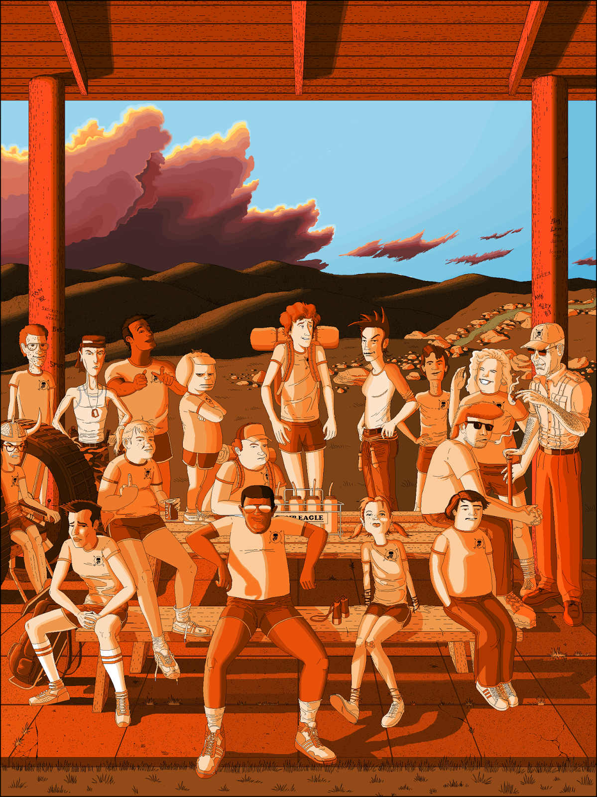 “…Then decided to write and self-publish an e-book about a summer camp set in the 1980’s…” - Guy Sucks At Photoshop, Spends 10 Years Mastering Microsoft Paint To Illustrate His Book “…Then decided to write and self-publish an e-book about a summer camp set in the 1980’s…” - Guy Sucks At Photoshop, Spends 10 Years Mastering Microsoft Paint To Illustrate His Book