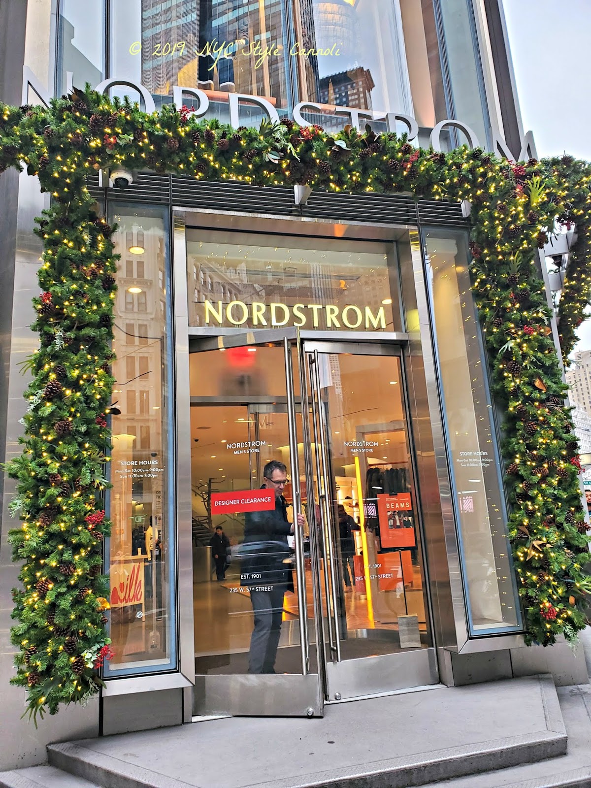 NYC, Style & a little Cannoli: Nordstrom 57th Street New York City