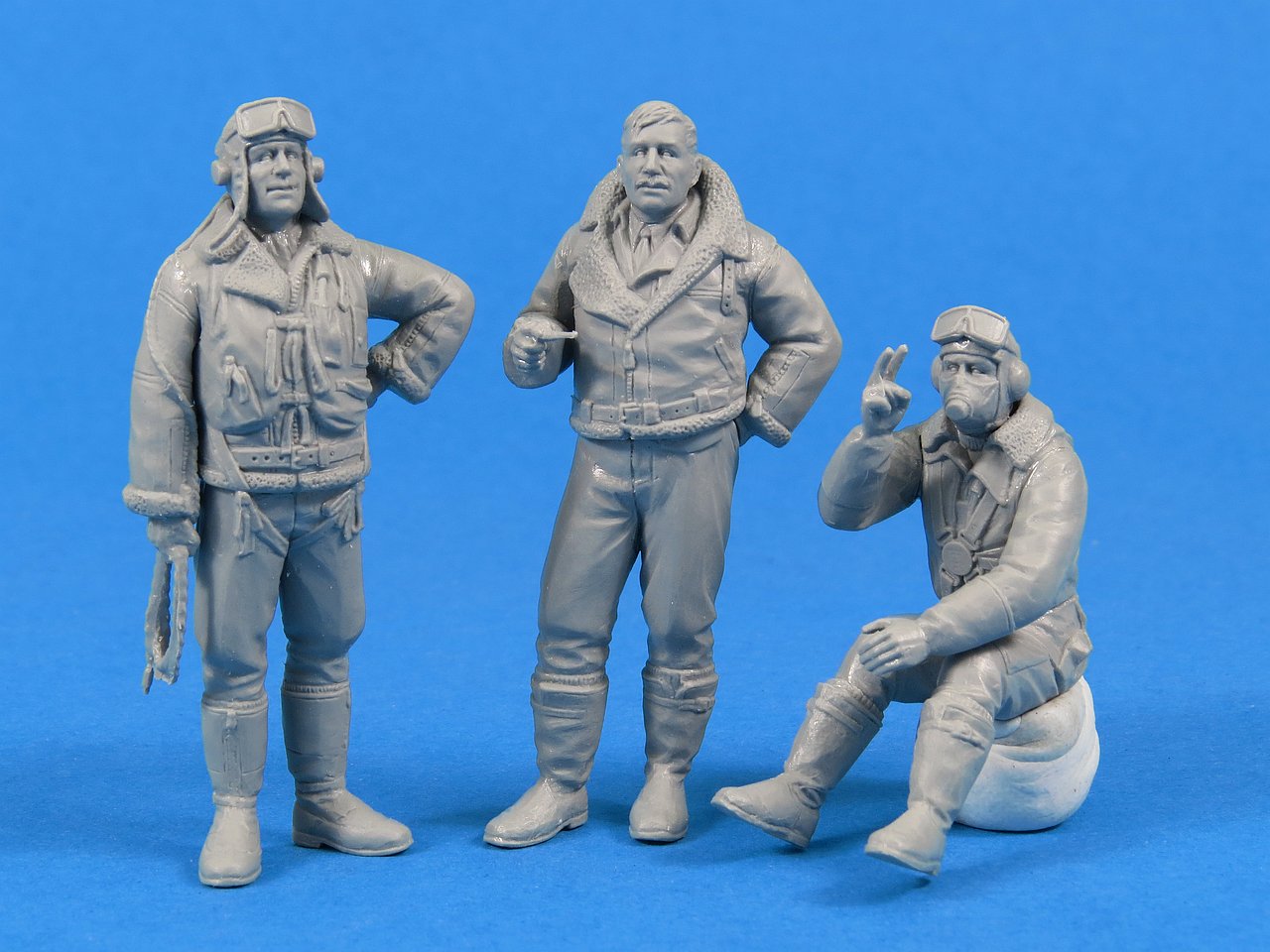 ICM Models RAF Pilots and Ground Personnel 1939-1945 Building Kit 