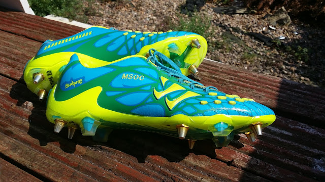 mixed stud football boots