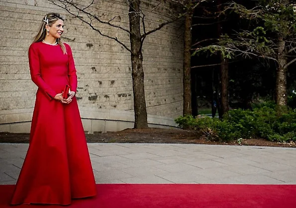 King Willem-Alexander and Queen Maxima of The Netherlands offered an concert performed by Holland Baroque Society to Governor General Johnston at the Museum of History 