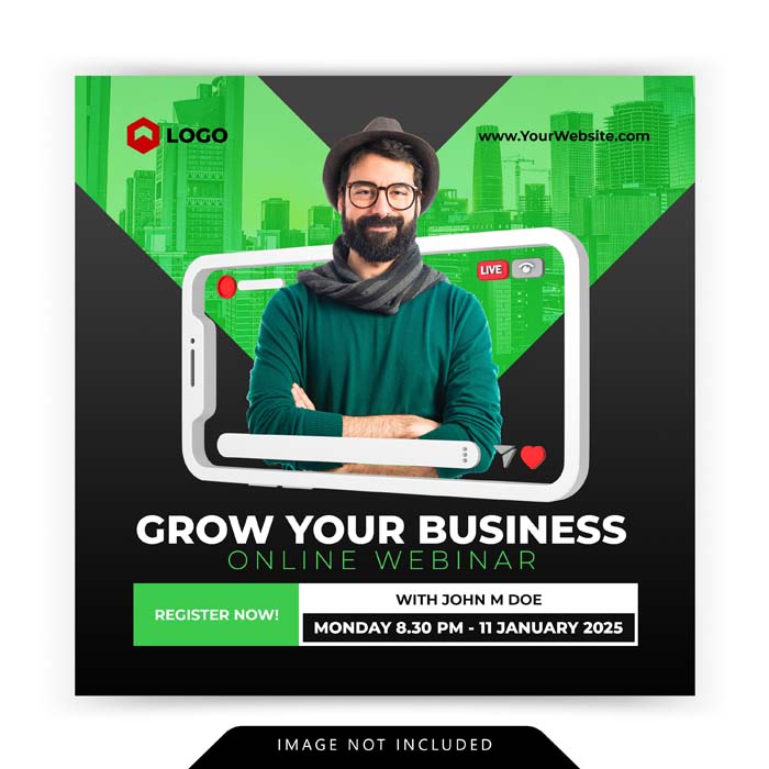 Creative Concept Social Media Instagram Live Digital Workshop Template Creative Concept Social Media Instagram Live Digital Workshop Template
