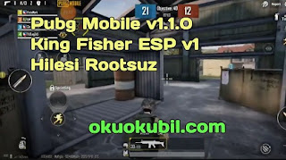 Pubg Mobile v1.1.0 King Fisher ESP v1 Hilesi Rootsuz İndir